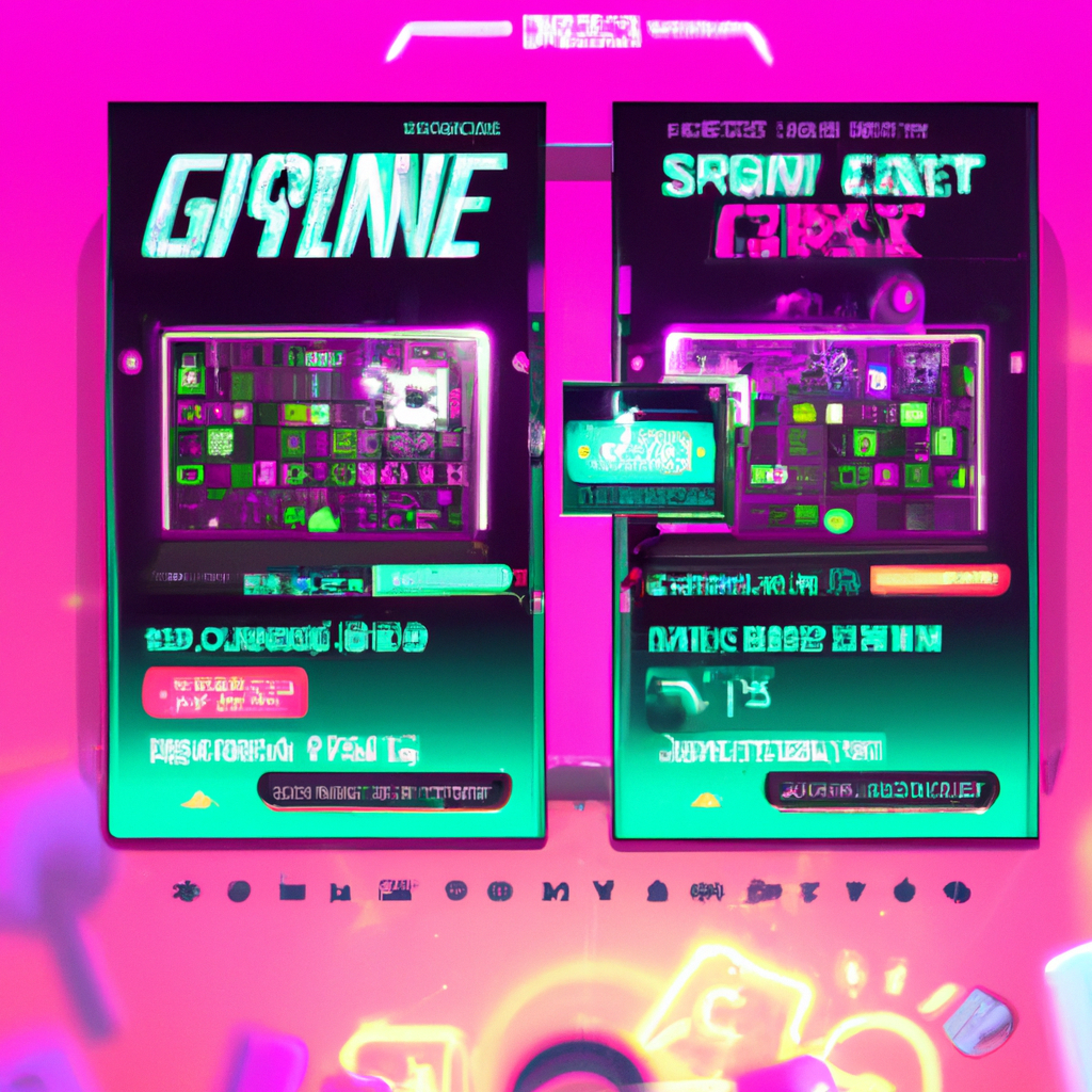 ArcadeForge hero — dynamic arcade montage with HUD overlays